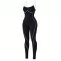 Crisscross Back Active Jumpsuit WHD0606625