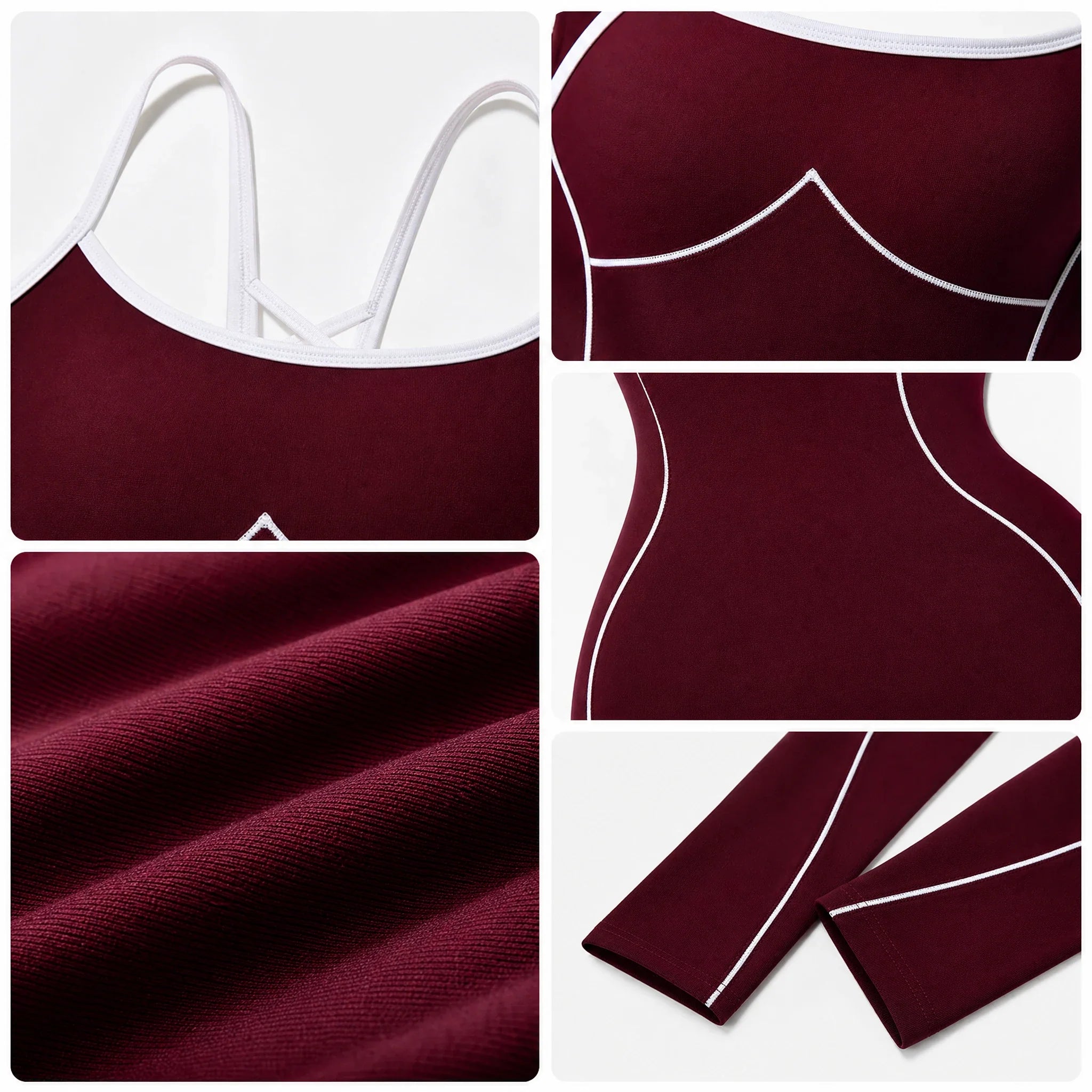 Crisscross Back Active Jumpsuit WHD0606625