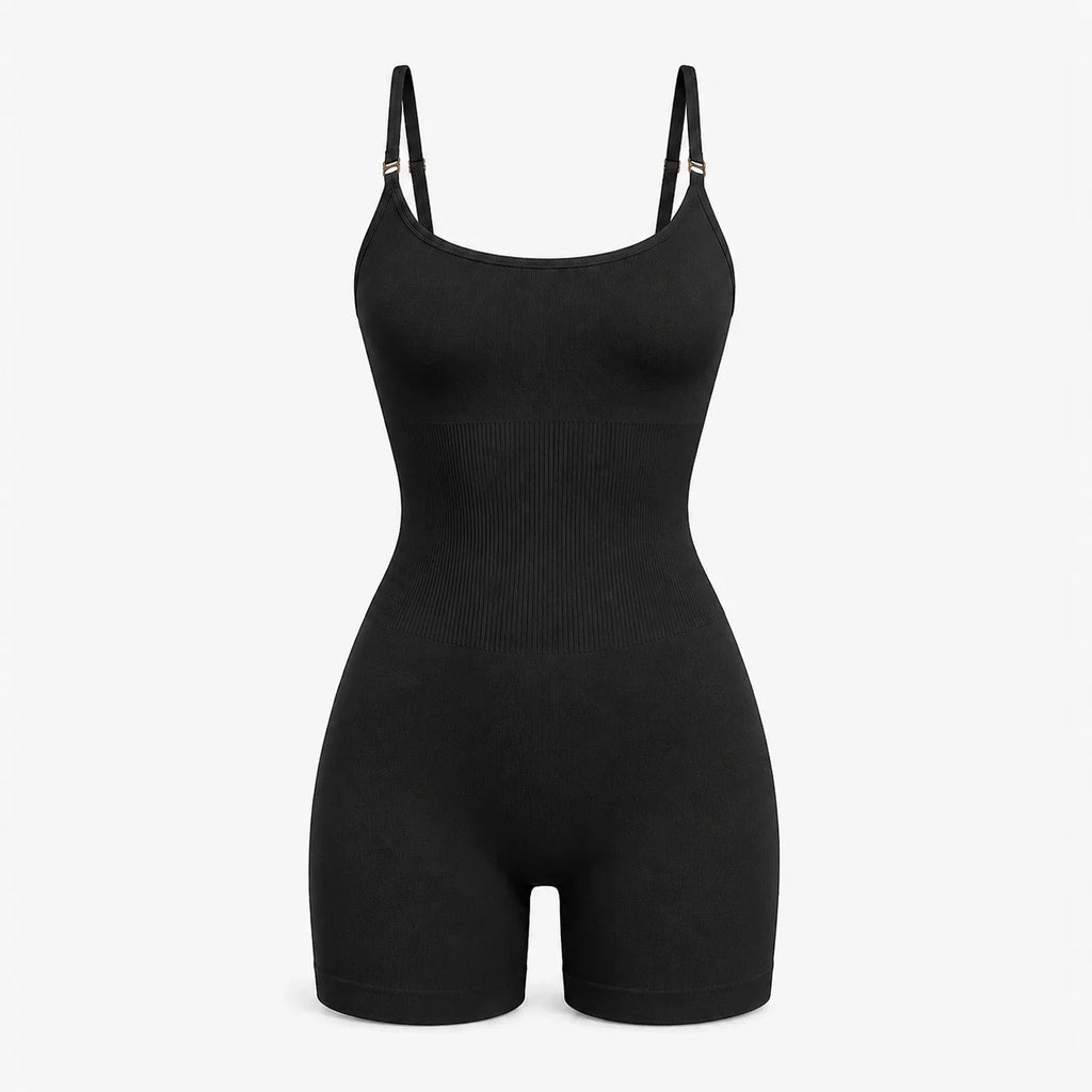 Ribbed Yoga Romper WHD0606631