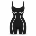 Contrast Trim Cutout Romper WHD0606633