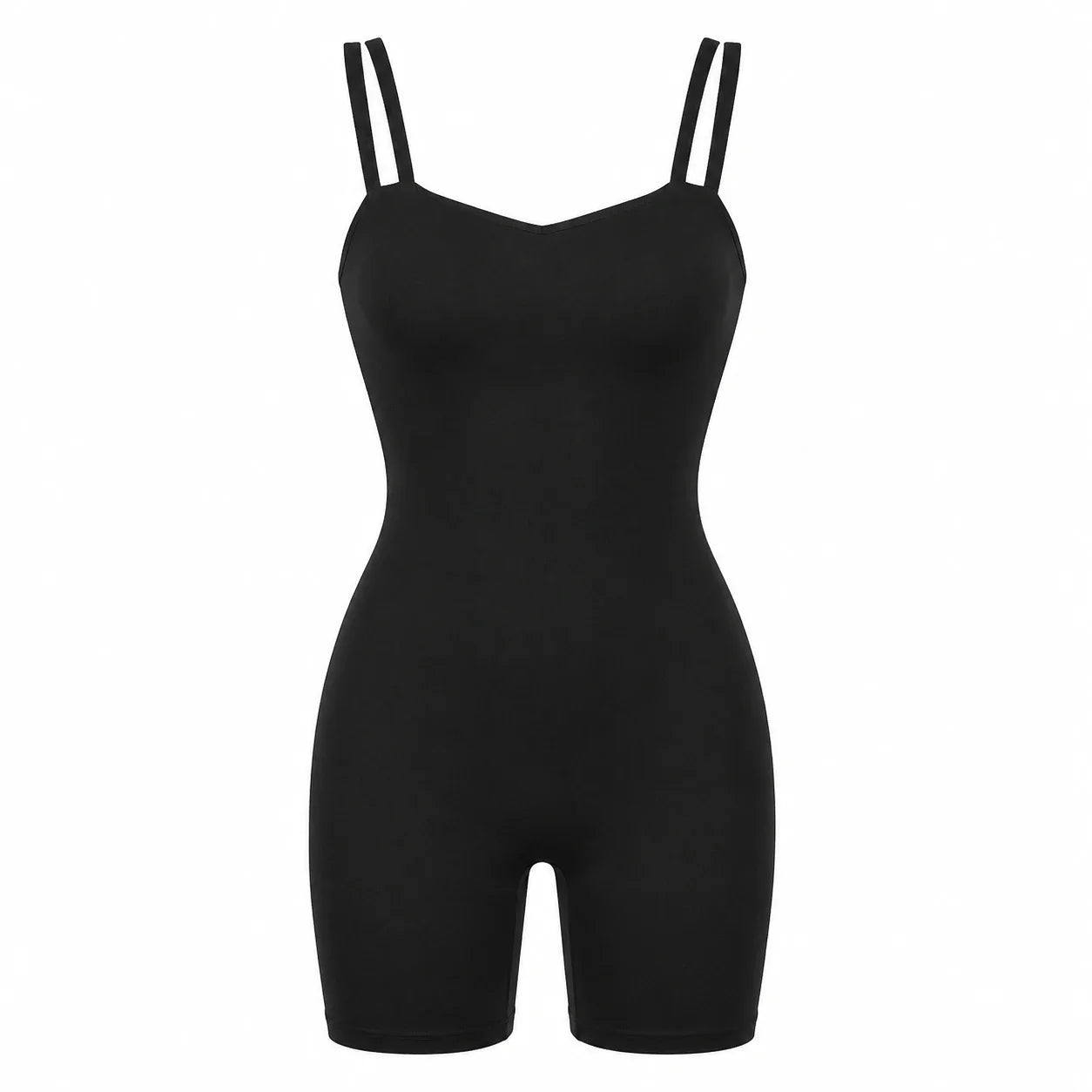 Double Strap Cutout Romper WHD0606634
