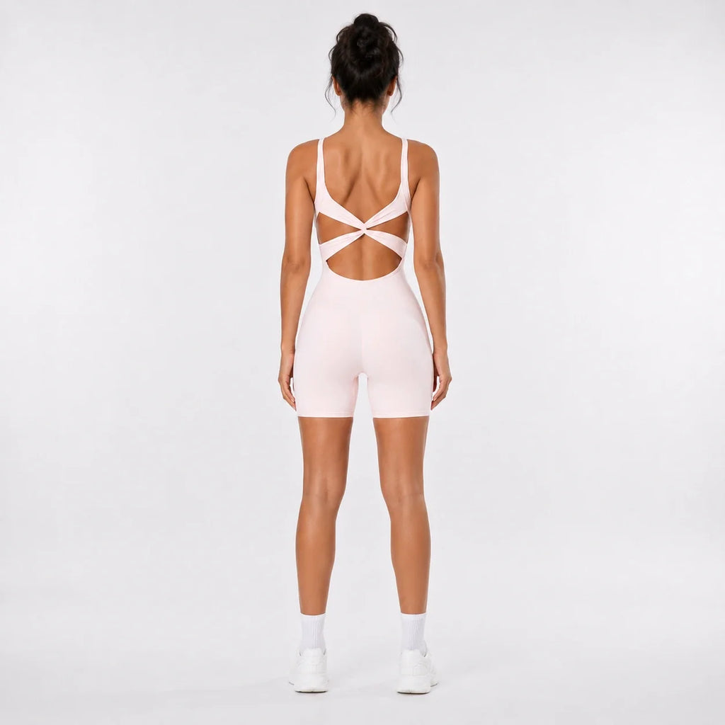 Twist-Back Active Romper WHD0606635