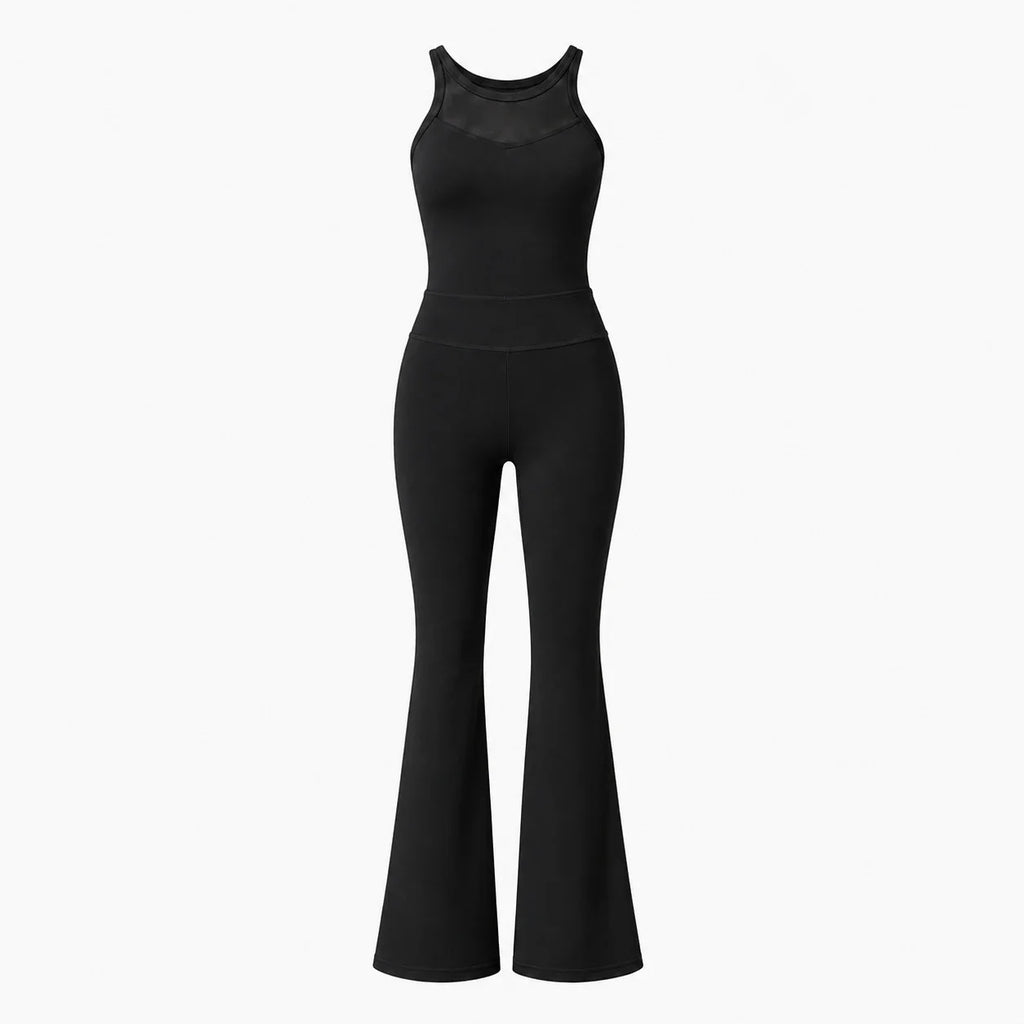 Open Back Flared Jumpsuit WHD0606636