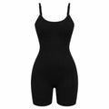 Ribbed Cross-Back Active Romper WHD0606637