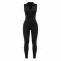 Zip Front Athletic Jumpsuit WHD0606638