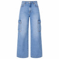 Wide Leg Cargo Jeans WHD0607043