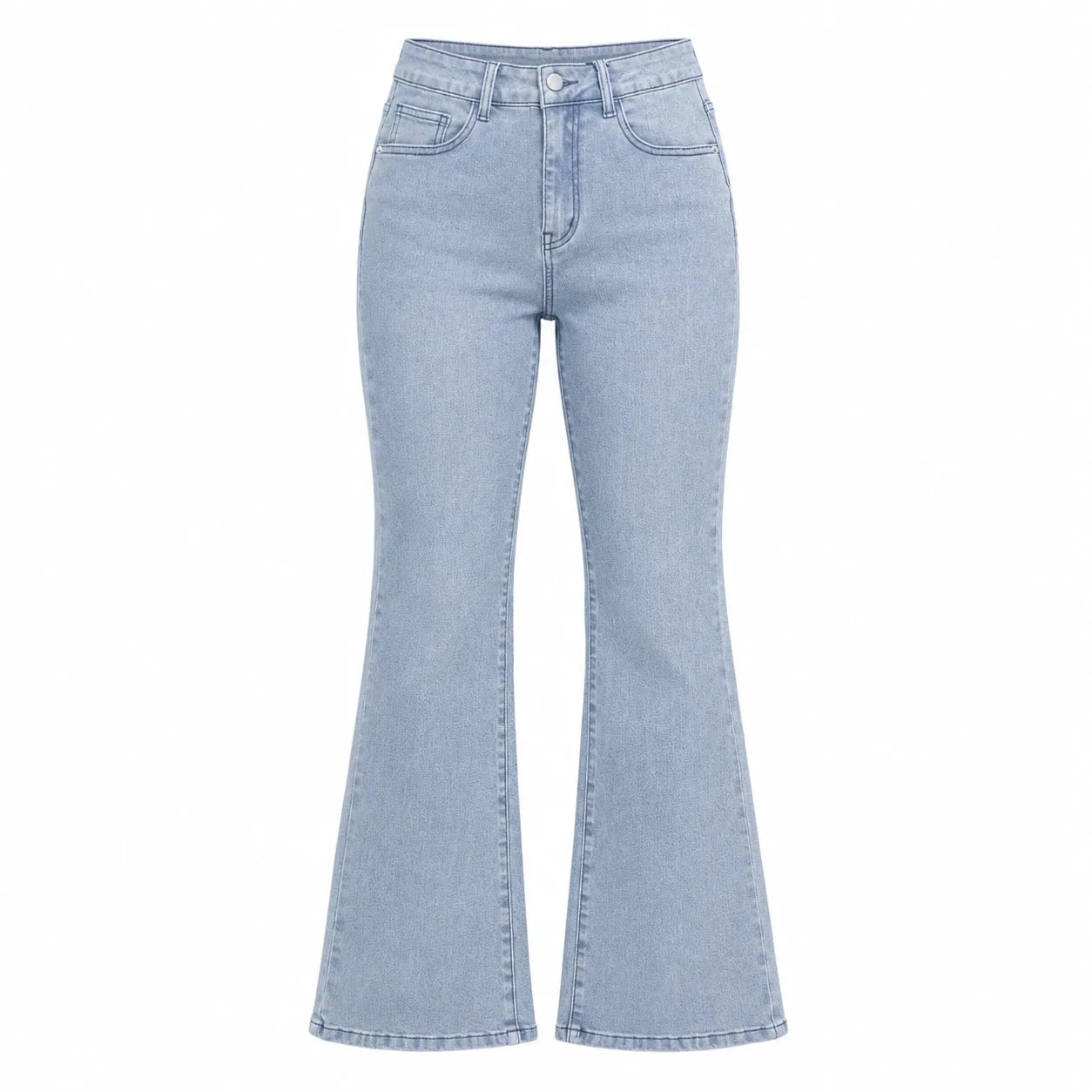 Bow Embroidered Flare Jeans WHD0607045