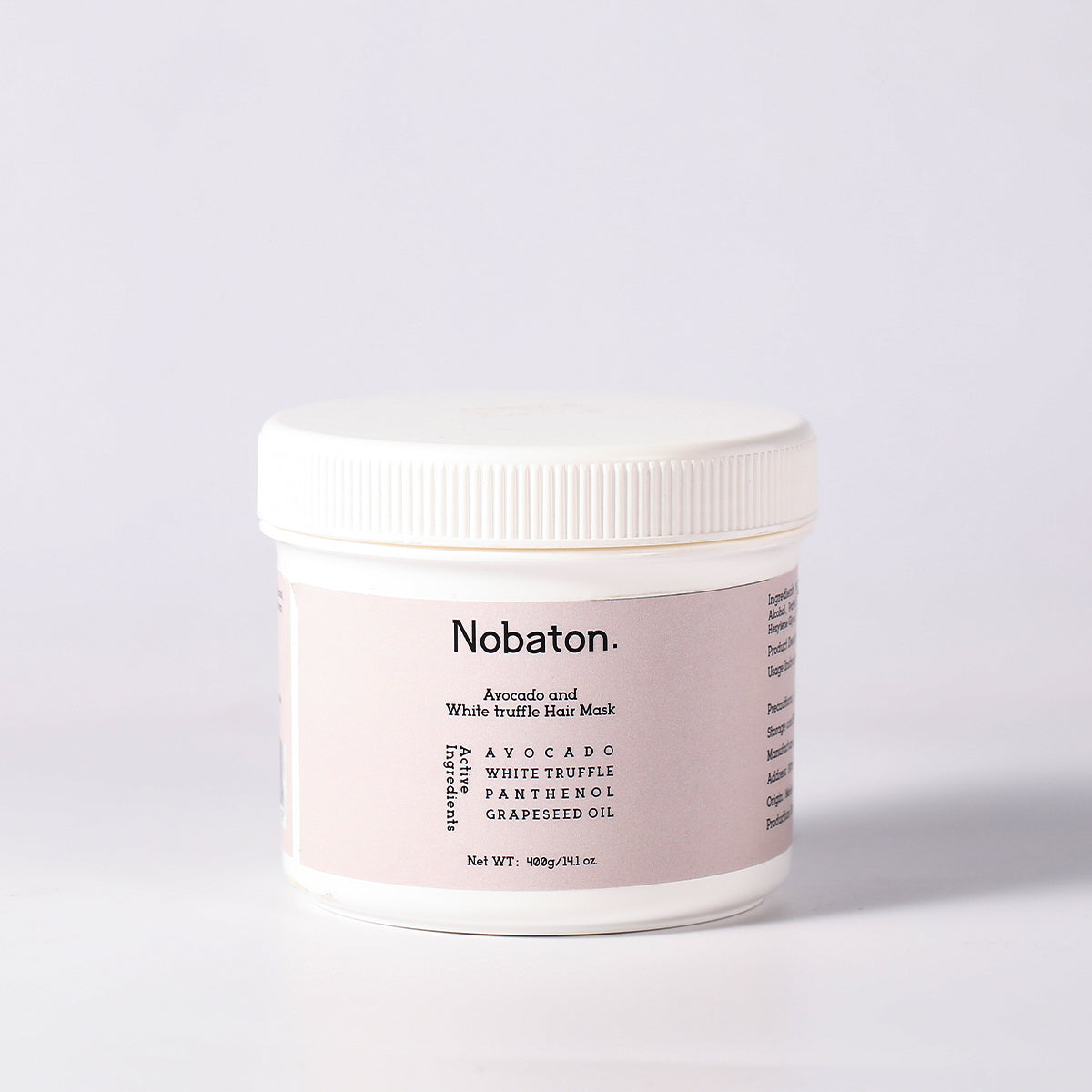 Nobaton. Avocado and White Truffle Hair Mask